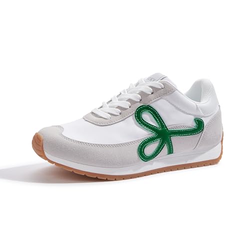 LUCKY STEP Women's Fashion Sneakers Trendy Stylish Low Top Classic