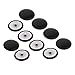 20x Botones Rondas Forrado de Cuero Artificial Accesorios para Hacer Ganchillo, Bolso,...