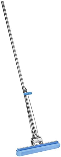 Vileda Roll-O-Matic Sponge Mop, Orignal Stainless Steel, 14 in