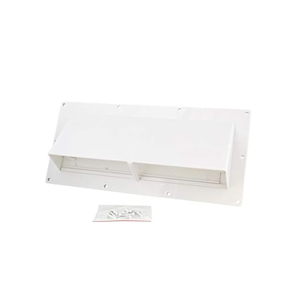 Dumble RV Range Vent Cover Exterior Vent with Locking Damper and Screws