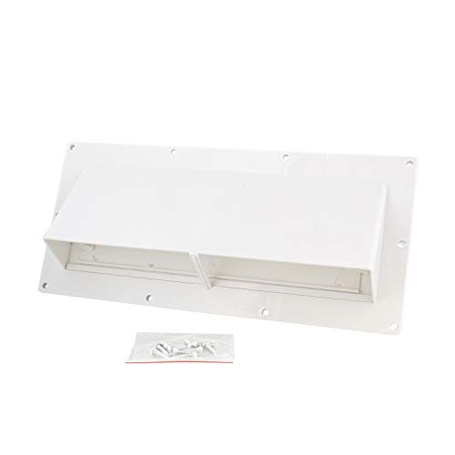Dumble RV Range Vent Cover Exterior Vent with Locking Damper and Screws