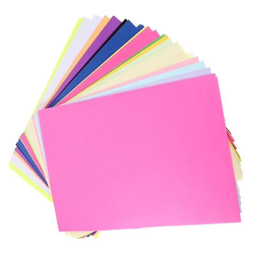 Alipis 100 hojas Papel Multifunción para Impresora y Dibujo Gruesas con Superficie Lisa para Manualidades y Oficina Resistente