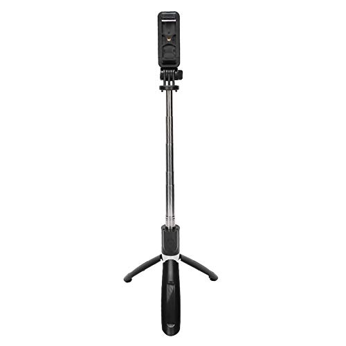 Trípode palo selfie bluetooth Ausla aluminio extensible de 70 cm con control remoto 7