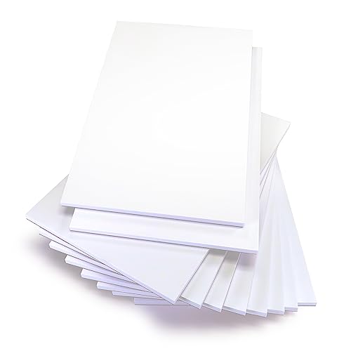 Memo Pads - Note Pads - Scratch Pads - Writing pads - 10 Pads with 50 sheets in Each Pad (5.5 x 8.5...