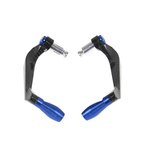 HRQCTIM Motorrad Handprotektoren Motorrad-Bremskupplungshebel-Lenkerschutz Für Kawasaki ZX1400 ZX14R ZZR1400 2006-2020 Handhebelschützer(Blau)