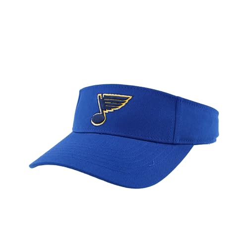 Image of ZHATS NHL Unisex-Adult NHL Officially Licensed Visor Drill Icon Team Color