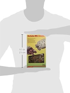 Lucky Reptile Tortoise Mix 800g vegetale e ricco di fibra grezza - Miscela di erbe di prato con carote e fiori di calendula - per tutte le tartarughe di terra e i rettili erbivori