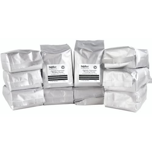 BabyRice - Alginate Moulding Powder Chromatic Fast Set Impression Compound Skin Safe by BabyRice 5kg