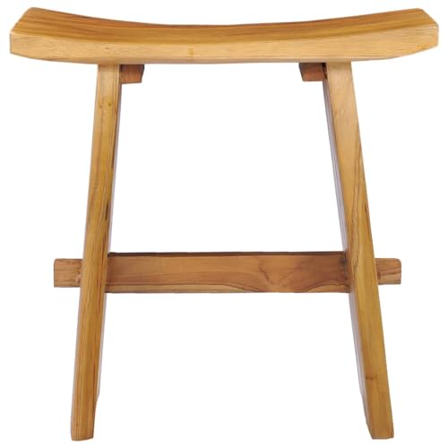 Tabouret en bois authentique meuble de chevet chaleureux pour maison cocon - 4