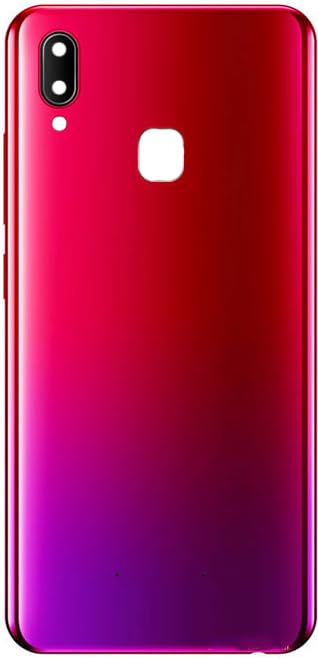 Image of Compatible with vivo Y95, Vivo Y93 (2018) Model Replacement Back Body, Back Panel with Cmera Glass, On Off and Volume Button Red