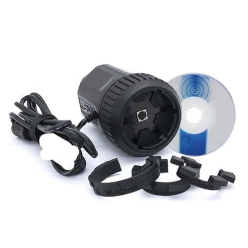 Microscope 8.0MP USB Microscope Camera Video Digital Eyepiece Camera for Microscope with Adapter Rings