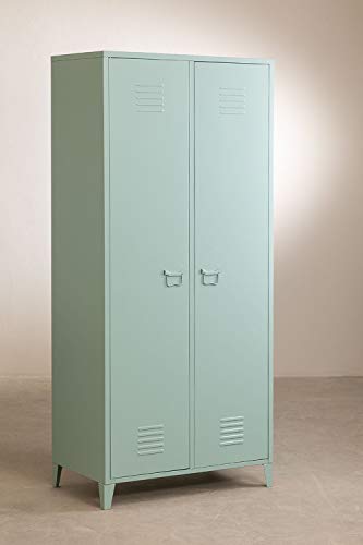 Stylez Armoire Industrielle Vert 165cm