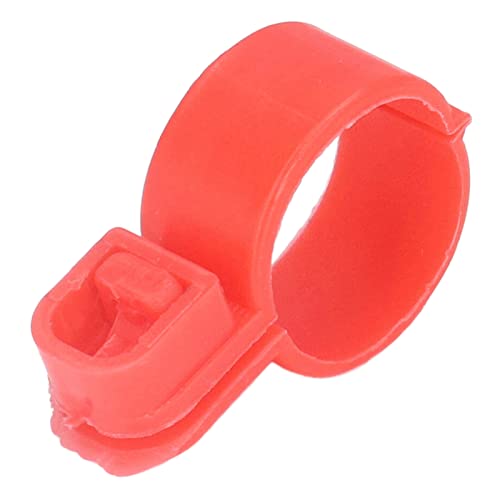 Chicken Leg Bands, Buckle Design Chicken Id Bands Tpu Material Easy Installation Bright Colors For Chicken Quail (L) #TOP5