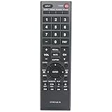 DHWRRCMQ Replacement CT-RC1US-16 Remote Control for Toshiba TV 49L310U 49L420U 50L420U 55L310U 65L350L 65L350U