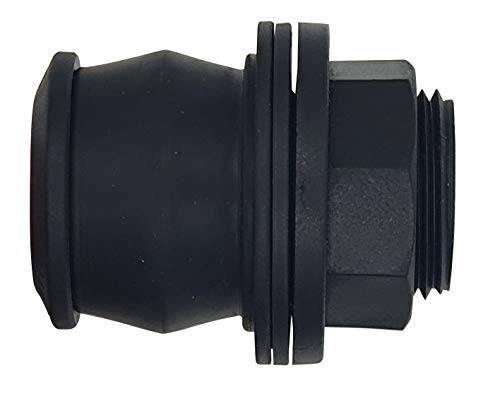 Raccord passe cuve auto étanche AROZ Mâle 3/4 Femelle 1/2 pour cuve de récupération d'eau de pluie
