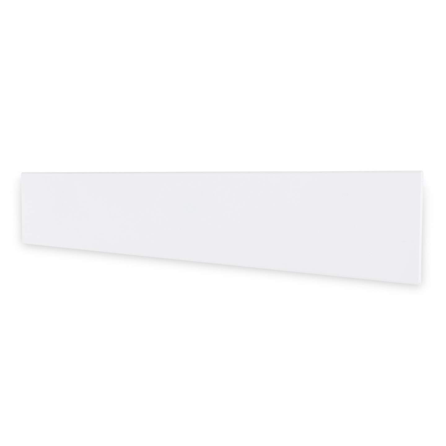Adax Convector de pared inteligente Neo L, control por smartphone, bajo consumo, protección contra salpicaduras, altura 210 mm, 800 W, protección contra heladas, color blanco, IP24C, clase II