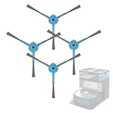 Roboparts Ricambi compatibili con Cecotec Conga Z100 20000Pa. Ricambio 4 spazzole laterali
