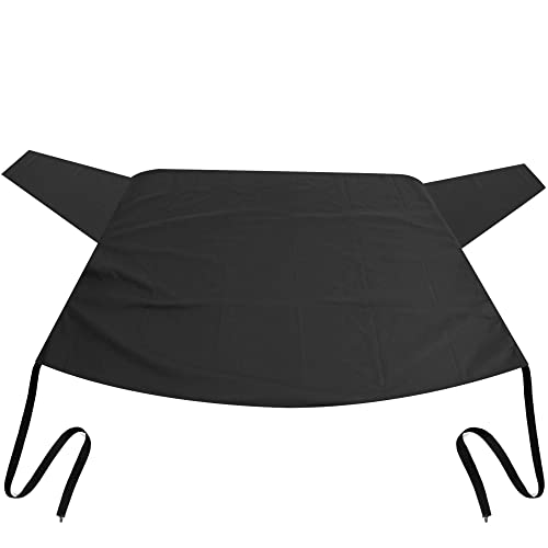 Oxgord Rear Window Snow Cover - Original Design - Best For Ice, Frost & Snow Removal - All Weather Winter & Summer Windshield Automotive Covers Sun & Snow-Shade - Fits Truck Suv Van Car Accessories #TOP1