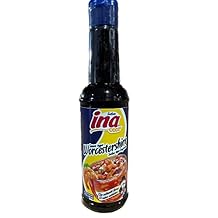 Worcestershire Sauce type Ina, pack of 24 5 oz 148 mL - Salsa Tipo Inglesa Ina pack de 24 de 5 oZ 148 mL