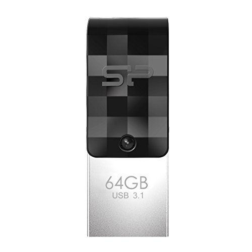 Clé USB 3.0 64 Go Design Métallique Silicon Power Boîtier Pivotant 360
