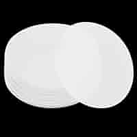 Carta Da Filtro Per Laboratorio - 100 Pezzi, Diametro 15 Cm, Alta Purezza - Foto 3