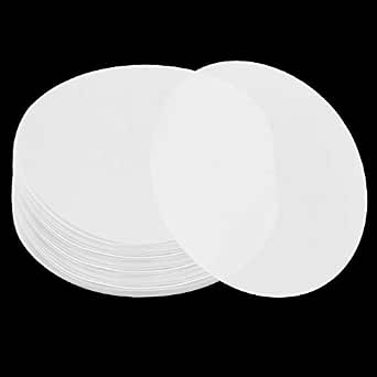 Favengo 100x Rundfilterpapier 15 Cm – 15-20 µm, Mittlere Fließrate, Aschegehalt 0,15 %, Für Labor & Ölprüfung