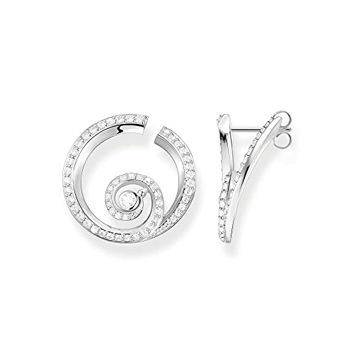 Clous d'oreilles vague Thomas Sabo Argent 925, le cadeau joaillier parfait avec pierres