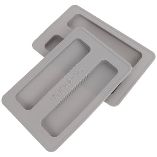 LALAFINA Cubierta para Tostadora de Silicona Reutilizable, Funda Protectora Azul para Panificadora Doméstica, 2 Piezas, Accesorio de Cocina Esencial para Uso Diario y Protección