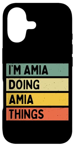 I'm Amia Doing Amia Things �ʔ������� �X�}�z�P�[�X iPhone 17 �p
