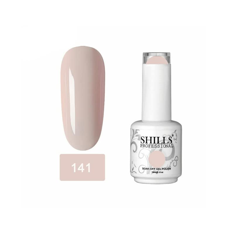 Image of SHILLS PROFESSIONAL UV /LED Soak Off Gel Polish (Gel nail polish) Nail art nail polish Color Shade 141.