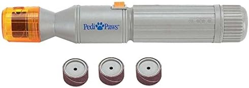 Pedi Paws Dog Nail Grinder by BulbHead - Professional Style Dog Grooming Using Gentle Filing Wheel for Your Pet's Happy Paws