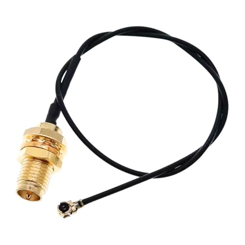 Connecteur RP-SMA mâle femelle en cuivre pur avec rallonge d'antenne WiFi 30cm 4 pièces