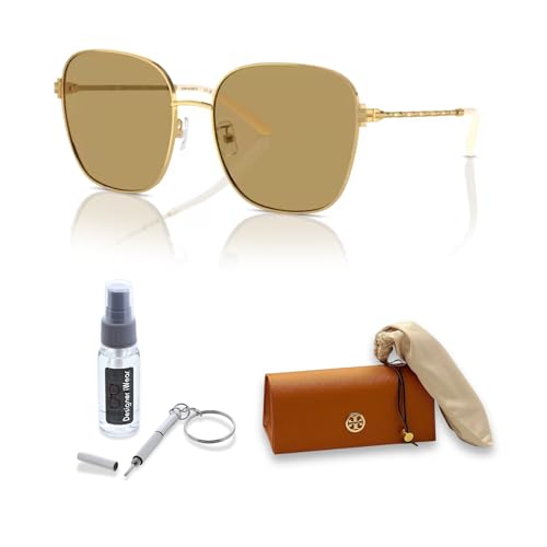 Tory Burch TY6108 Square Sunglasses for Women +BUNDLE with ACCESSORY EYEWEAR KIT2