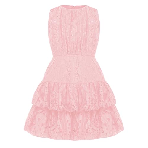 Robe de princesse soirée anniversaire fête dentelle fleurie fille avec dos cœur