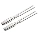 Kilajojo Stainless Steel Meat Fork Carving Fork 10.6 Inch 2 pcs per set