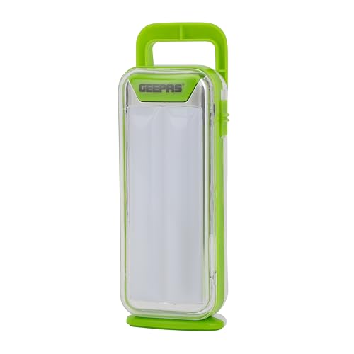 Geepas Ge53024 Rechargeable Led Emergency Lantern Green