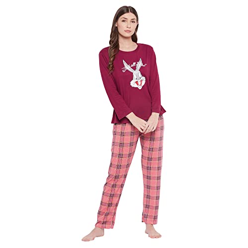 Image of CAMEY Women Full Sleeve Nightsuit