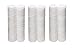 Culligan CW-F Sediment Replacement Cartridge Polypropylene Cord-Wound, 10 Micron, 12,000 Gallon Capacity, 2-Pack (3 case(2 Pack))