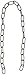 Kichler 4927TZG 36-Inch Solid Brass Outdoor Lighting Chain, Tannery Bronze With Gold Accent