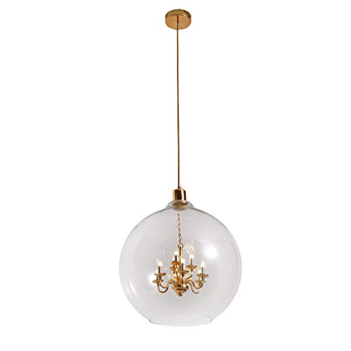 Suspension bar CLSDRZC lustre de restaurant en verre design 40cm