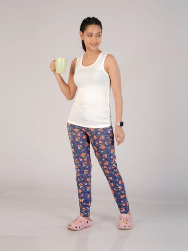 Image of Rupa Colors Playsure Solid 100% Combed Cotton Rib Fabric, Women's Standard Fit Tank Top, Sleeveless Pack of 1