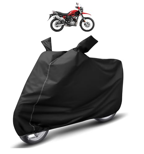 Image of Auto Hub Waterproof Bike Cover Compatible with Hero Xpulse 200T Dustproof, UV Protection Two Wheeler Bike Xpulse 200T Cover - Black