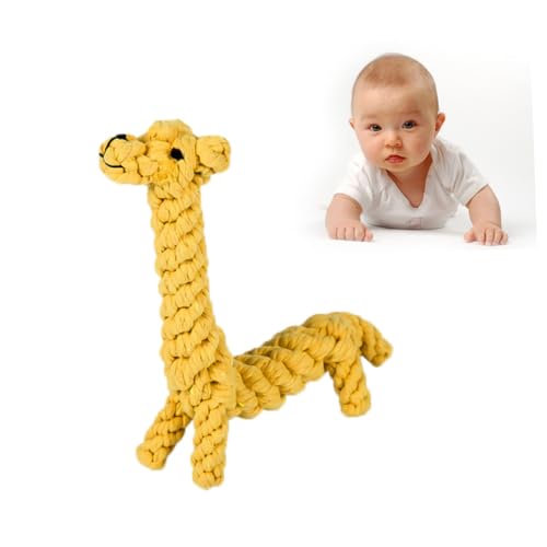 Parliky Dog Toys Cotton Rope Pet Toys Large Breed Molar Tooth Cleaning Dog Rope