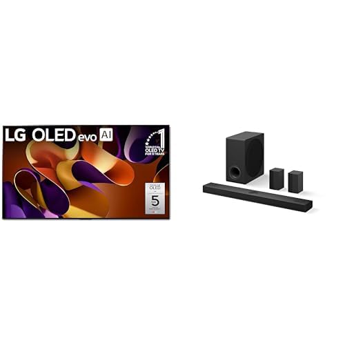 Image of LG 83 inch OLED evo G4 Series Smart TV Bundle with 5.1.3ch Dolby Atmos Soundbar and Wireless Rear Speakers, 2024 New Models