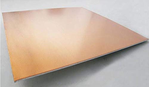 BIMETAL ALUMNIUM COPPER FLAT SHEET 3 MM X 300 MM X 600 MM X 1 NOS