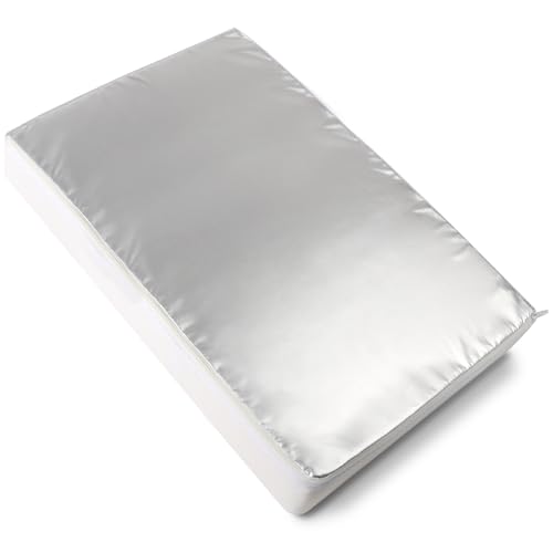 WanDwel RV Vent Insulator for 22x14x2.8 Skylight Cover Reflective Camper Shower Roof Vent Shade with Non-Slip Grip Trailer Summer Living Accessories Blocks Heat and Light Increase A/C Efficiency