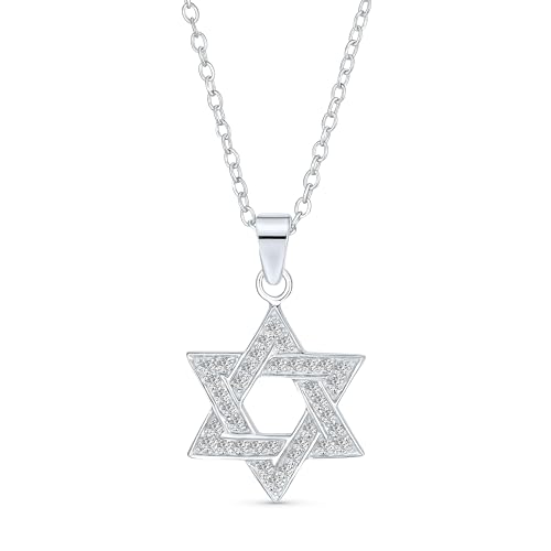 Collier Étoile de David bijou Hanoucca en argent pour les fêtes juives