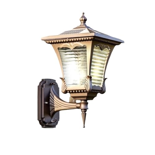 Lampe solaire extérieure IP65 étanche pour jardin et éclairage de porte