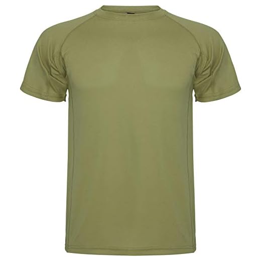 ROLY Camiseta Montecarlo 0425 Hombre Verde Militar 15 XL