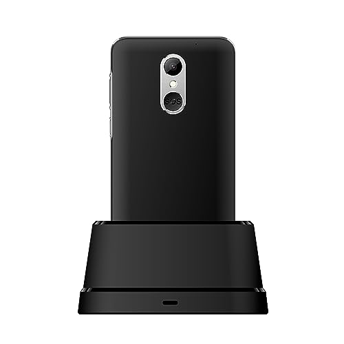 Artfone Smart_500 Smartphone für ältere Menschen, 4G, Senior, SOS-Taste, große Symbole, Ladestation, einfacher Modus, hohe Lautstärke, Akku 2550 mAh (SMART-500-2025)